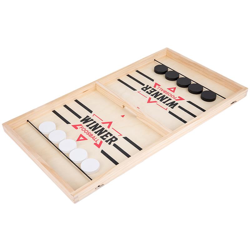 Foosball Winner Games Table Hockey Game - Mini Desktop Air Hockey for Kids & Adults