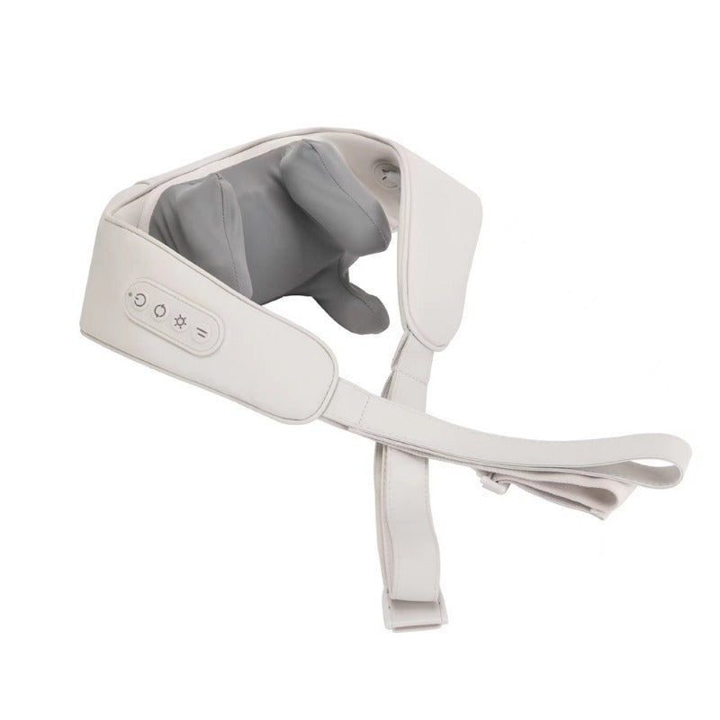 Shiatsu Neck Massager - Wireless 5D Kneading with Heat for Back, Shoulder & Body