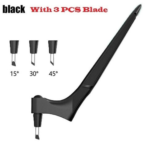 DIY Craft Cutting Tool with 360° Rotating Steel Blade – Precision Cutter for Paper, Fabric & More