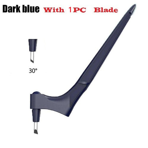 DIY Craft Cutting Tool with 360° Rotating Steel Blade – Precision Cutter for Paper, Fabric & More