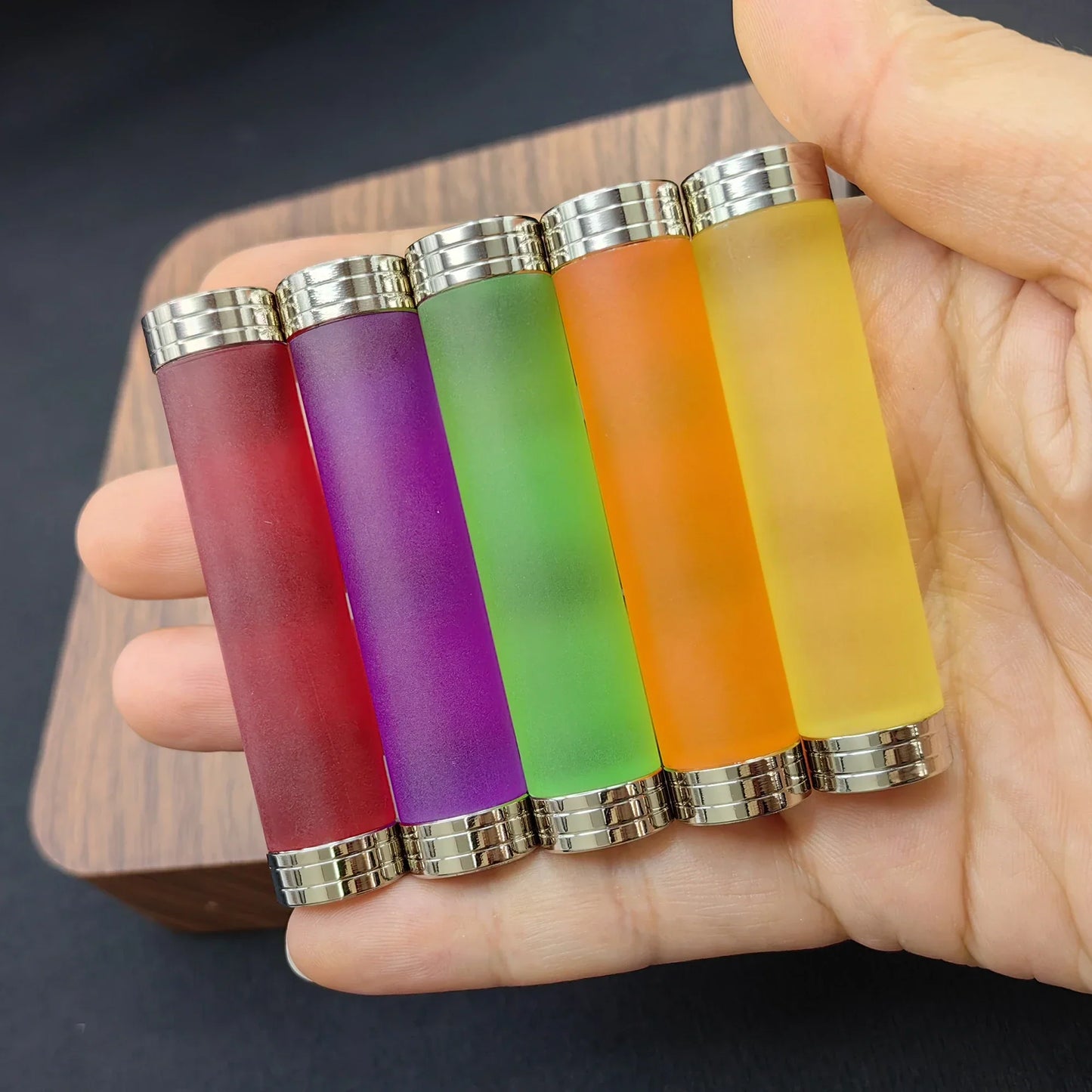 EDC Magnetic Carbon Fiber Fidget Sticks – Metal Stress Relief Toy