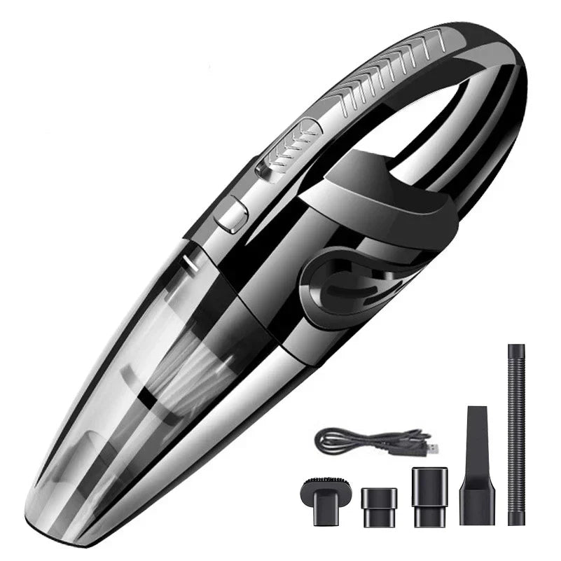 Wireless Handheld Car Vacuum Cleaner – Powerful Suction Cordless Mini Hoover for Car & Home