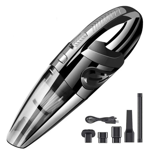 Wireless Handheld Car Vacuum Cleaner – Powerful Suction Cordless Mini Hoover for Car & Home