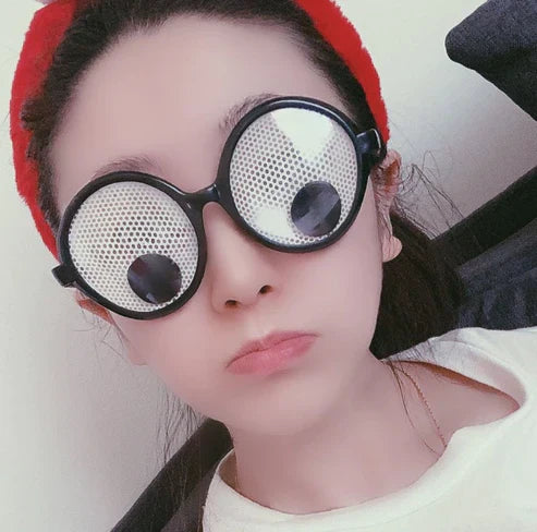 Shaking Googly Eyes Goggles – Funny Novelty Glasses for Parties & Pranks