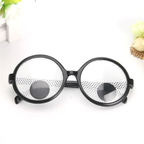 Shaking Googly Eyes Goggles – Funny Novelty Glasses for Parties & Pranks