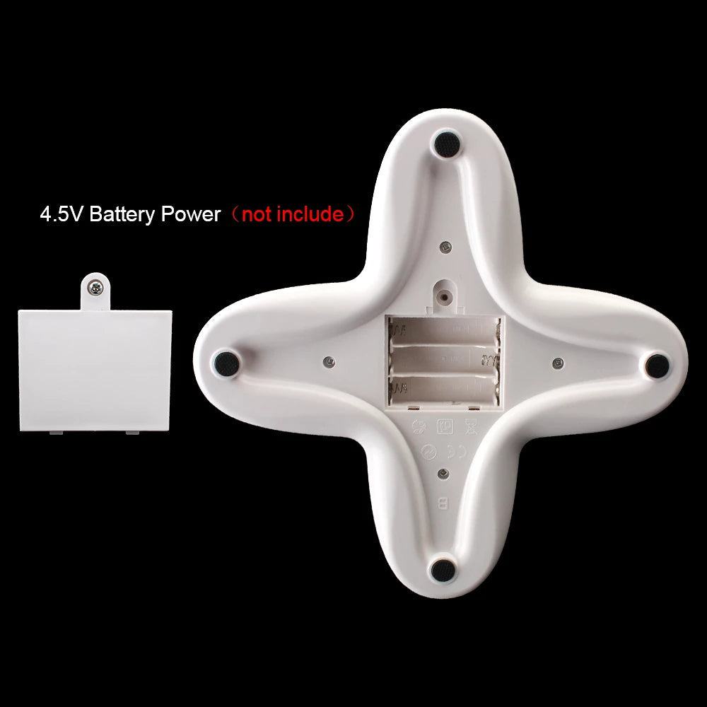 Interactive 360° Rotating Flutter Butterfly Cat Toy – Motion-Activated Flashing Bug | Indoor Cat Exercise Toy