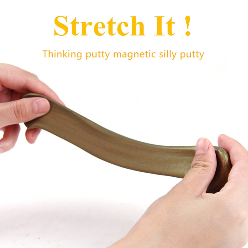 Magnetic Putty – Stretchy Ferromagnetic Slime Stress Relief Toy