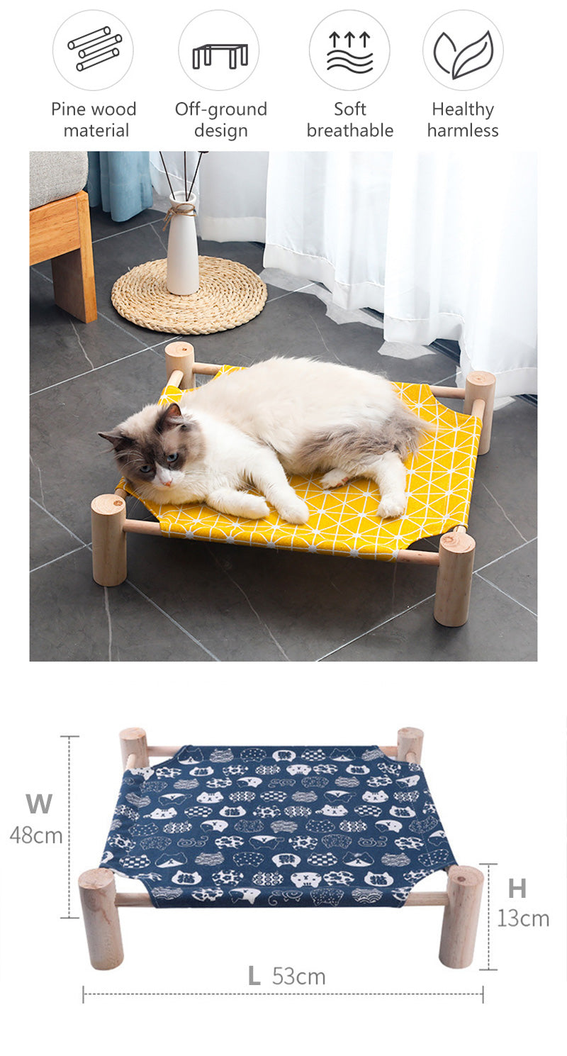 Pet Hammock Cat Bed – Durable Hanging Bed for Cats & Small Pets
