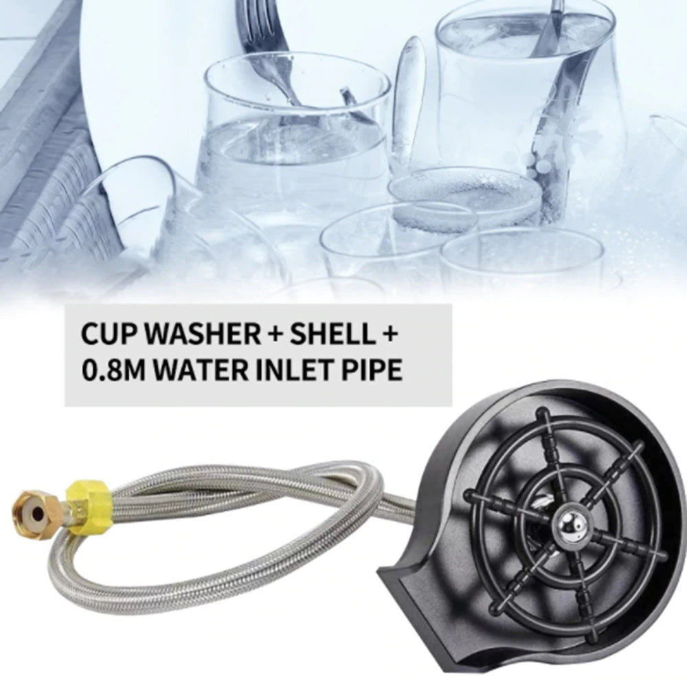 Sink Glass Rinser – High-Pressure Automatic Cup & Glass Washer for Kitchen & Bar