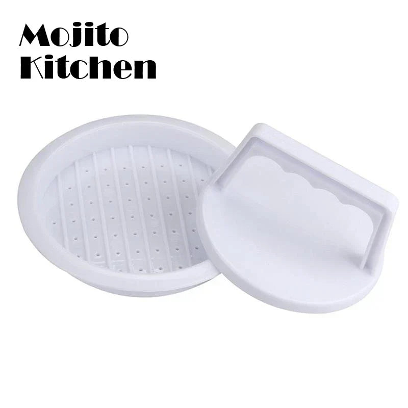 Burger Patty Mold Press – Food-Grade Hamburger Meat & Beef Maker Grill Tool