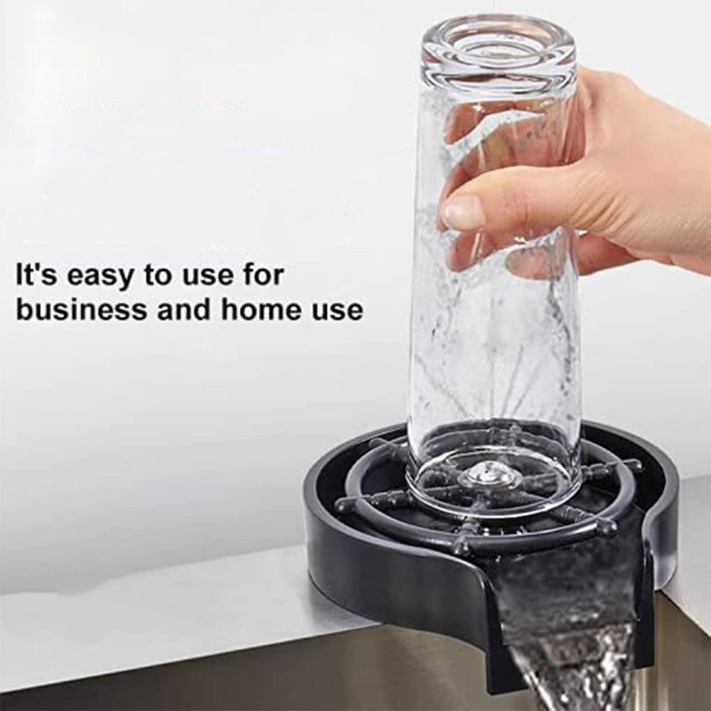 Sink Glass Rinser – High-Pressure Automatic Cup & Glass Washer for Kitchen & Bar