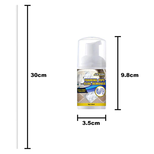 Sink & Drain Cleaner Foam – Powerful Clog Remover & Deodoriser