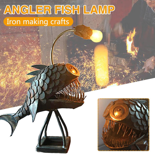 Angler Fish Lamp – Deep Sea LED Night Light & Quirky Home Decor