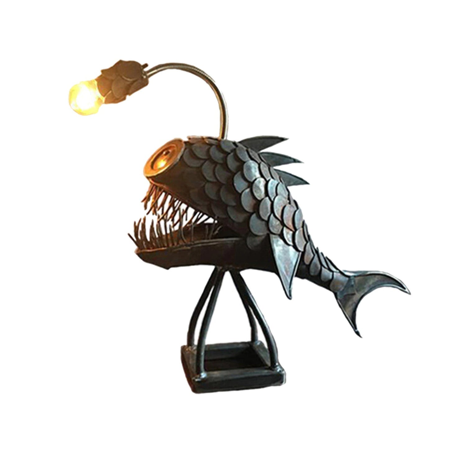 Angler Fish Lamp – Deep Sea LED Night Light & Quirky Home Decor