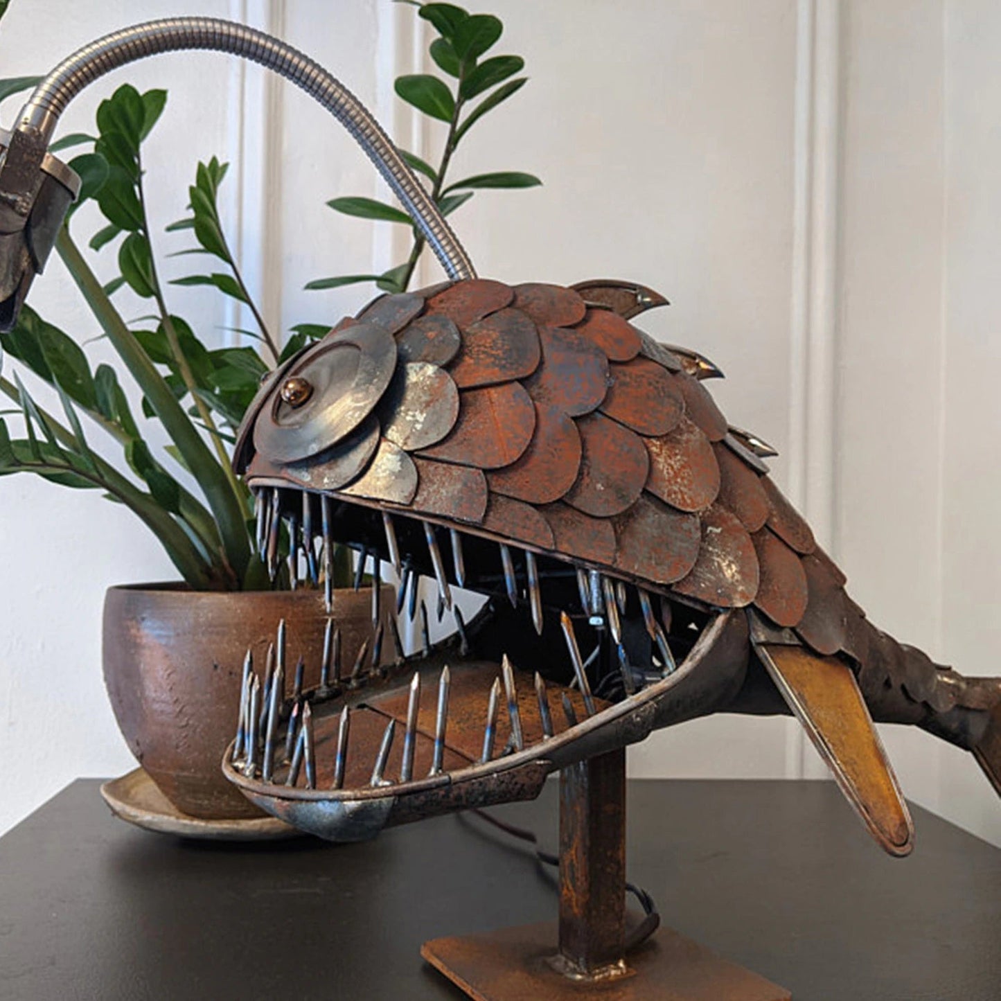 Angler Fish Lamp – Deep Sea LED Night Light & Quirky Home Decor