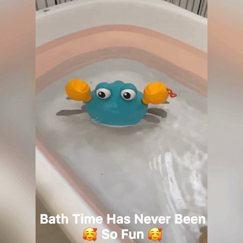Bath Induction Crab Toy – Interactive Water Sensor Baby Bath Toy for Kids