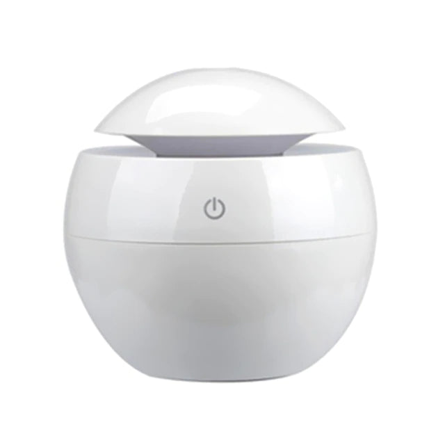 Mushroom Humidifier & Essential Oil Diffuser 130ml – USB Ultrasonic Aroma Diffuser | Home & Office Air Purifier