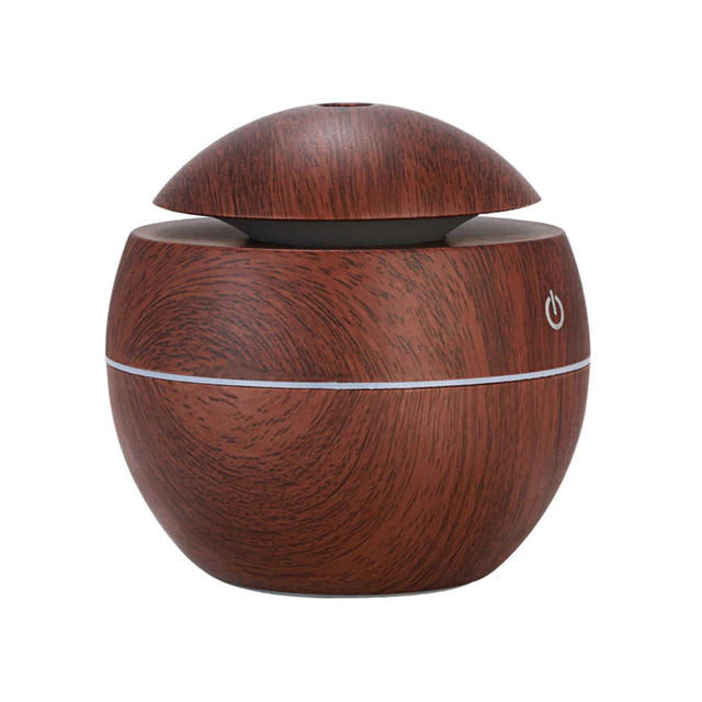 Mushroom Humidifier & Essential Oil Diffuser 130ml – USB Ultrasonic Aroma Diffuser | Home & Office Air Purifier