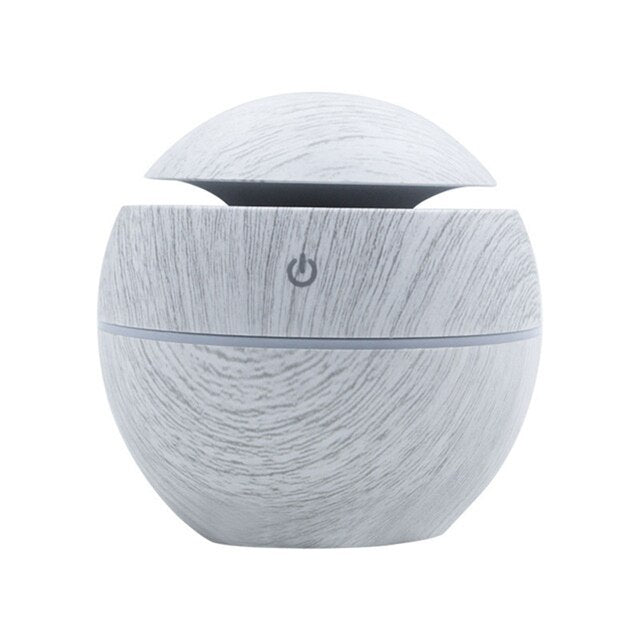 Mushroom Humidifier & Essential Oil Diffuser 130ml – USB Ultrasonic Aroma Diffuser | Home & Office Air Purifier