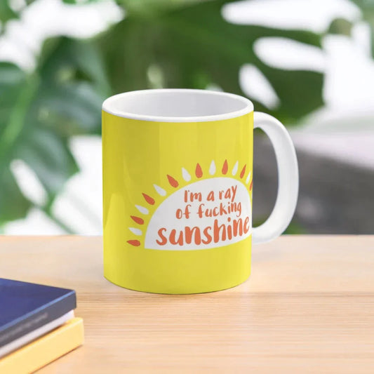 I Am A Ray Of Sunshine Mug – Funny Novelty Coffee Mug Gift for Her & Him