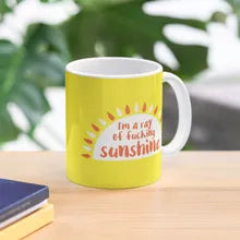 I Am A Ray Of Sunshine Mug – Funny Novelty Coffee Mug Gift for Her & Him