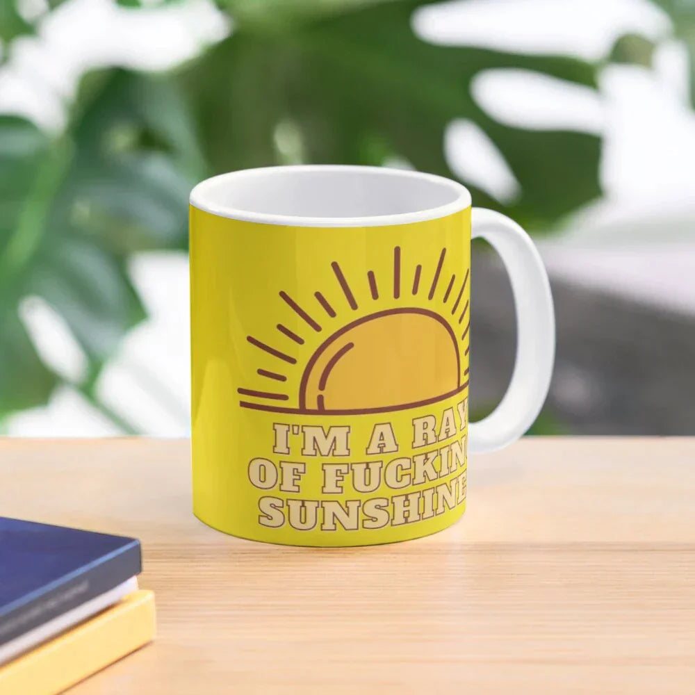 I Am A Ray Of Sunshine Mug – Funny Novelty Coffee Mug Gift for Her & Him