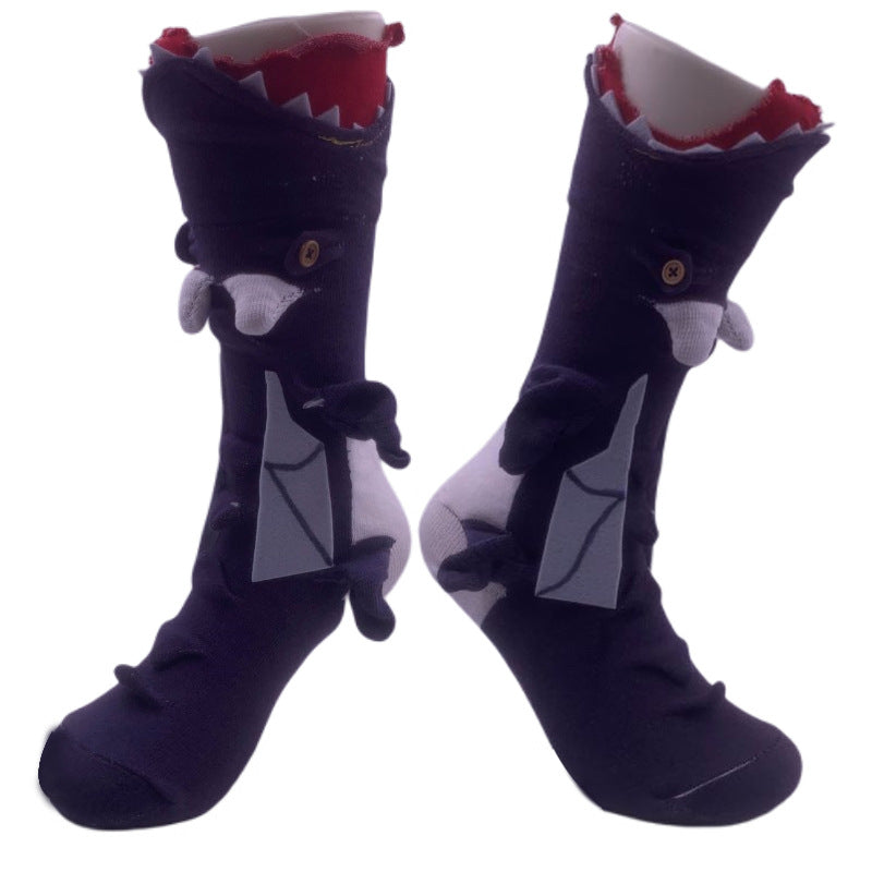 Funny Animal Knit Socks – Warm Winter Novelty Socks