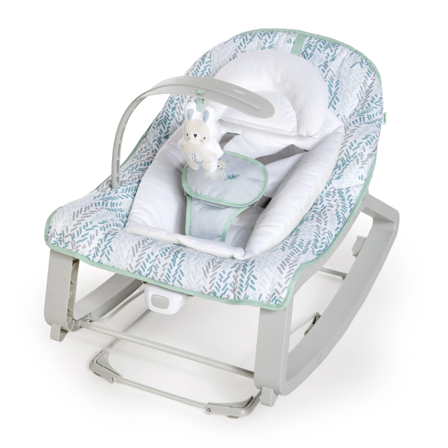 Keep Cozy 3-in-1 Baby Bouncer, Rocker & Toddler Bed – Convertible Infant Seat for Newborns & Toddlers