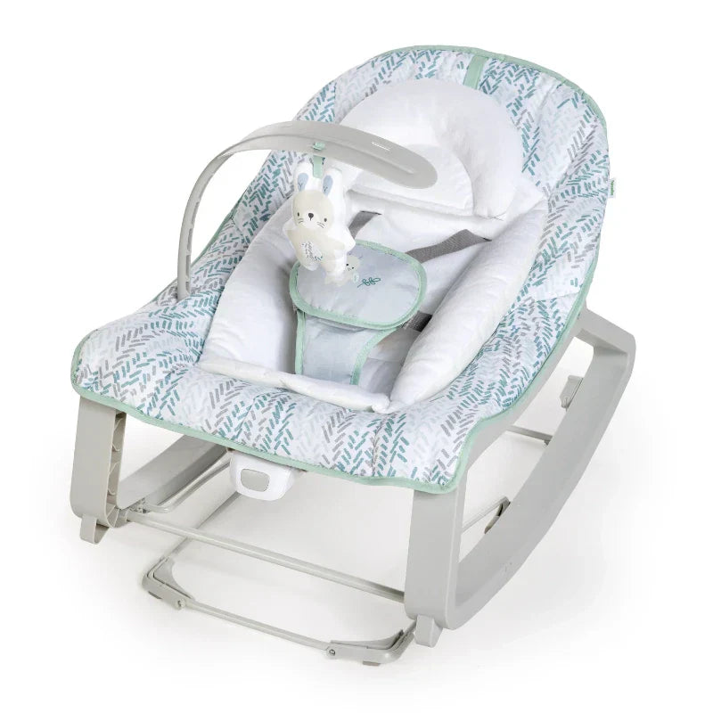 Keep Cozy 3-in-1 Baby Bouncer, Rocker & Toddler Bed – Convertible Infant Seat for Newborns & Toddlers