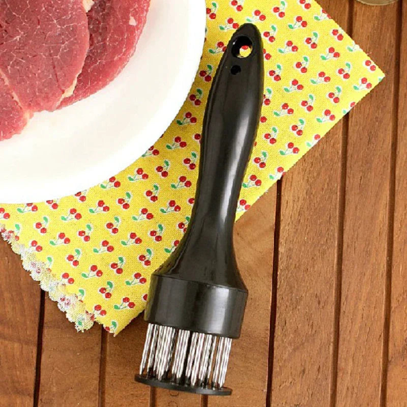 Stainless Steel Needle Meat Tenderizer – Professional Blade Tenderizing Tool for Juicy Steaks