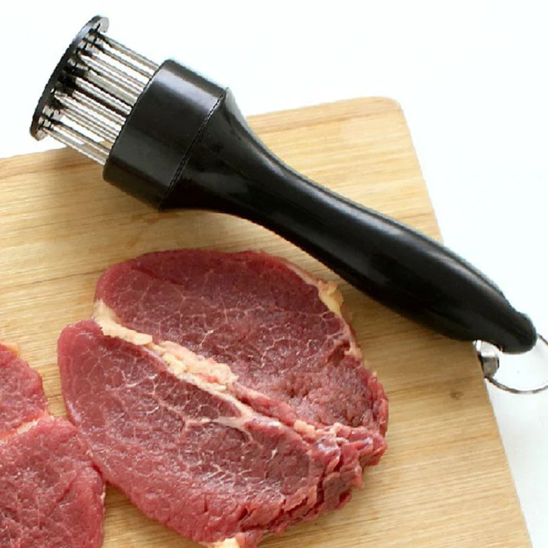 Stainless Steel Needle Meat Tenderizer – Professional Blade Tenderizing Tool for Juicy Steaks
