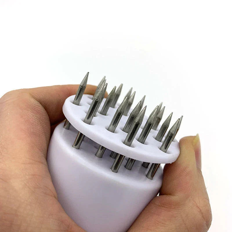 Stainless Steel Needle Meat Tenderizer – Professional Blade Tenderizing Tool for Juicy Steaks