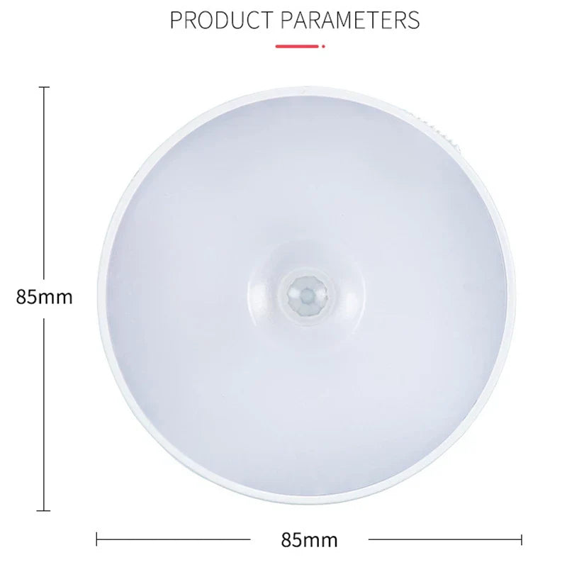LED Motion Sensor Night Light – Wireless Auto-On Stick-On Light for Home & Hallway