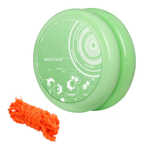 MAGICYOYO Y03 Hertz Unresponsive Yoyo - Lightweight Alloy 6061 Butterfly Yoyo for Tricks & Professional Play