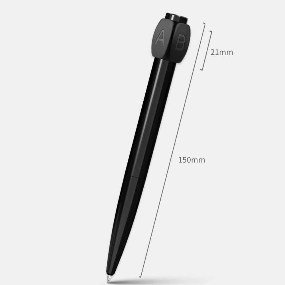 A B C D Answer Fidget Spinner Pen – Rotating Anti-Stress Gel Pen for Students & Adults