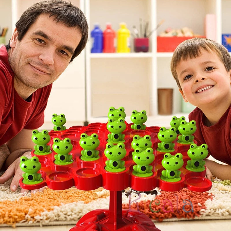 Balancing Tree Frog Toy – Fun Stacking & Balance Skill Game