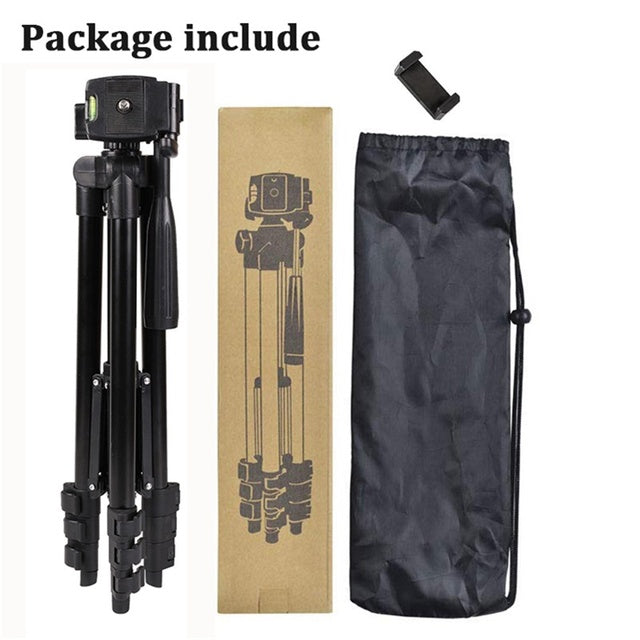 NA-3120 40-Inch Universal Phone Tripod Stand – Flexible Photography & Video Tripod for Smartphones & Cameras