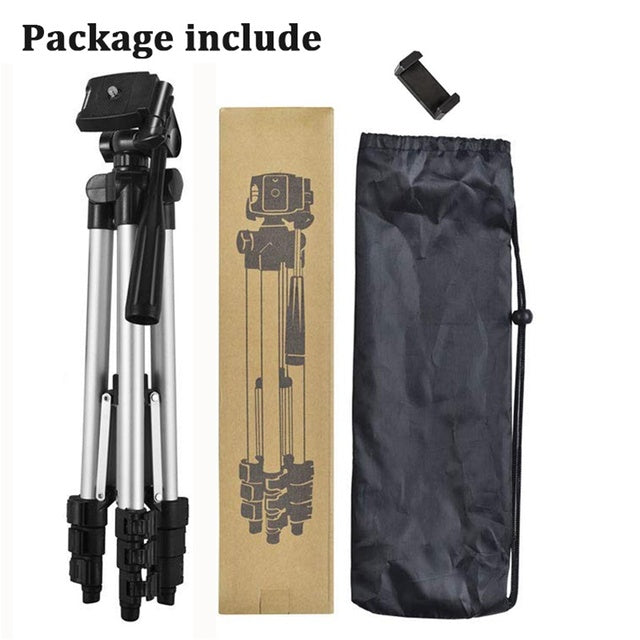 NA-3120 40-Inch Universal Phone Tripod Stand – Flexible Photography & Video Tripod for Smartphones & Cameras