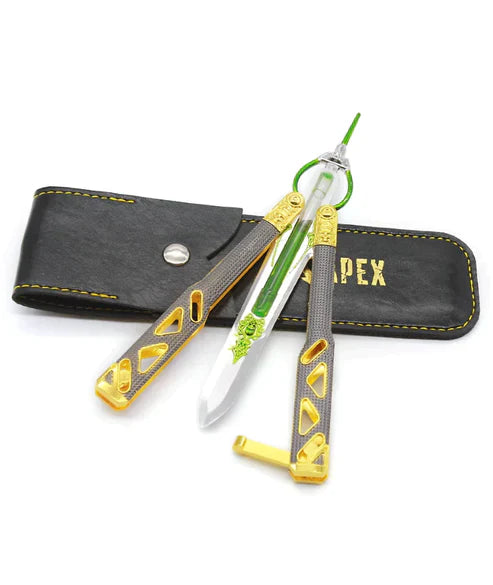 Apex Legends Octane Balisong Heirloom - Metal Butterfly Knife Replica