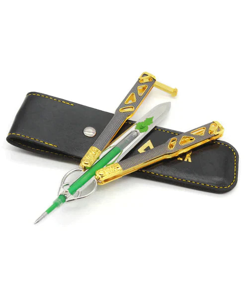 Apex Legends Octane Balisong Heirloom - Metal Butterfly Knife Replica