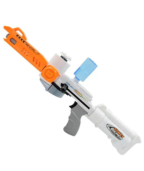 Kids Paper Shot Gun Toy - Eco-Friendly Toilet Paper Spitball Blaster for Indoor & Outdoor Play