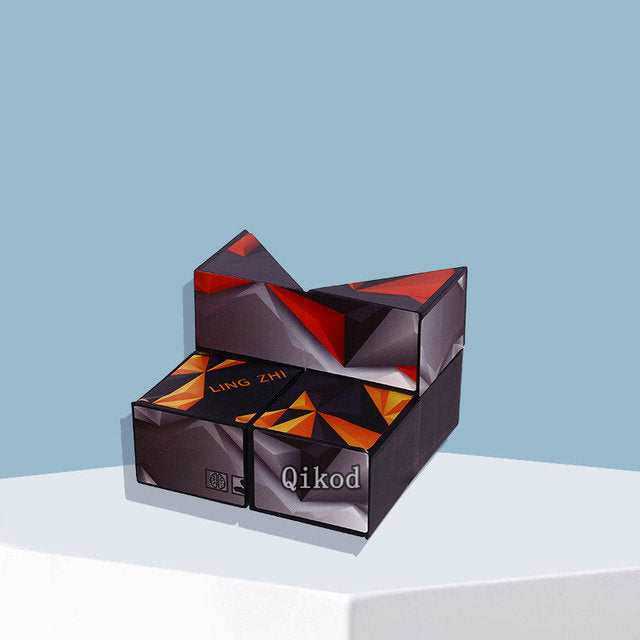 Geometric Magnetic Magic Cube – 3D Shape-Shifting Fidget Puzzle Toy | 70+ Shapes | Anti-Stress