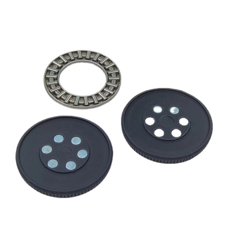 Magnetic Haptic Coin Spinner - Cookie Design Fidget Toy with Sound