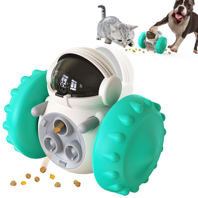 PawPartner Dog Tumbler Interactive Toy – IQ Boosting Slow Feeder for Pets