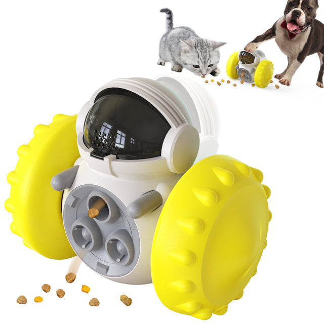 PawPartner Dog Tumbler Interactive Toy – IQ Boosting Slow Feeder for Pets