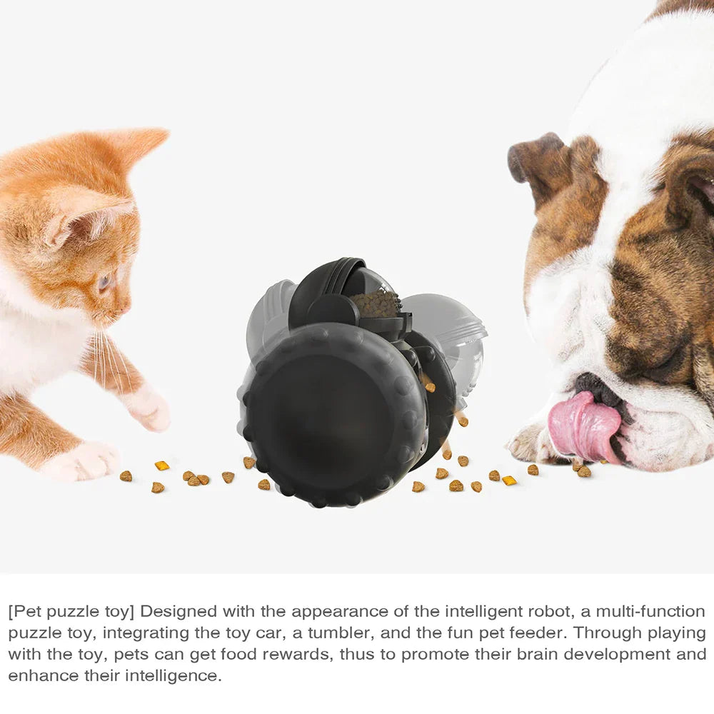 Paw Partner Dog Tumbler – Interactive Slow Feeder & IQ Toy for Dogs