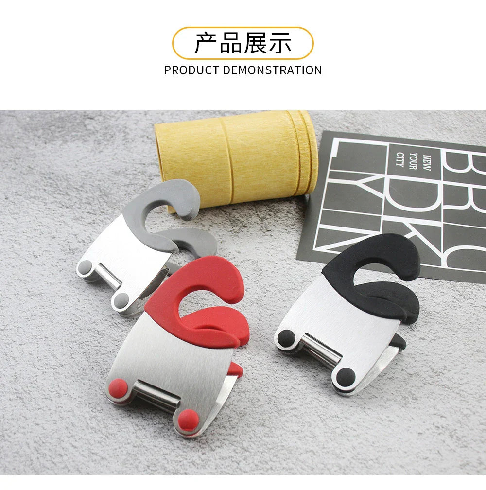 Anti-Slide Pot Side Clips – Spoon & Utensil Holder Clip for Kitchen Pots & Pans