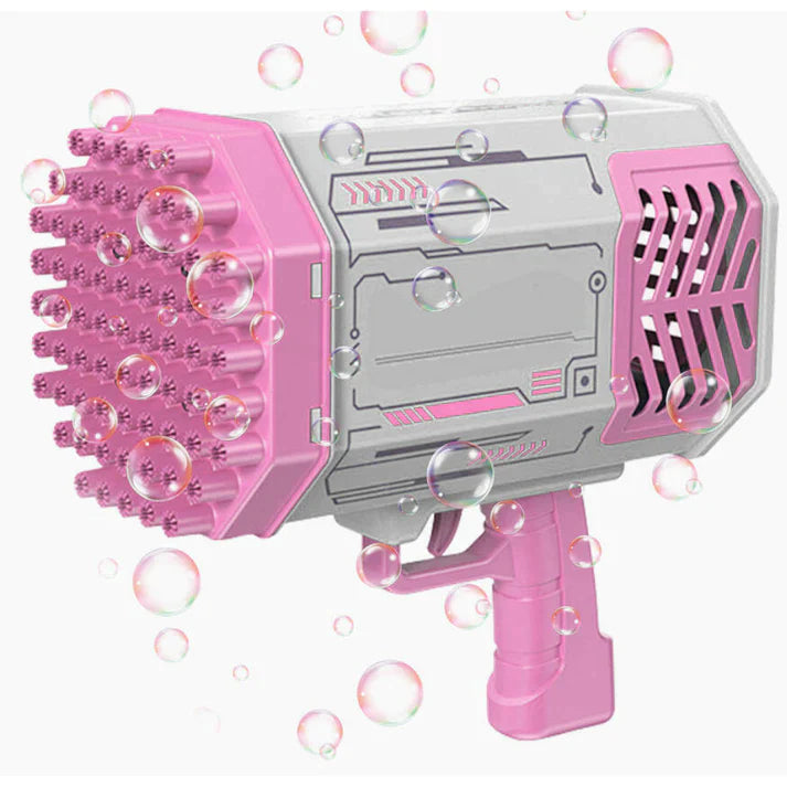 Bubbly™ Bazooka Bubble Gun – Automatic Electric Bubble Blaster for Kids