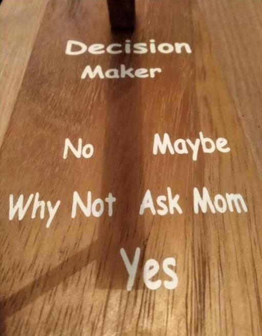 Wooden Magnetic Pendulum Decision Maker – Desk Toy & Novelty Gift