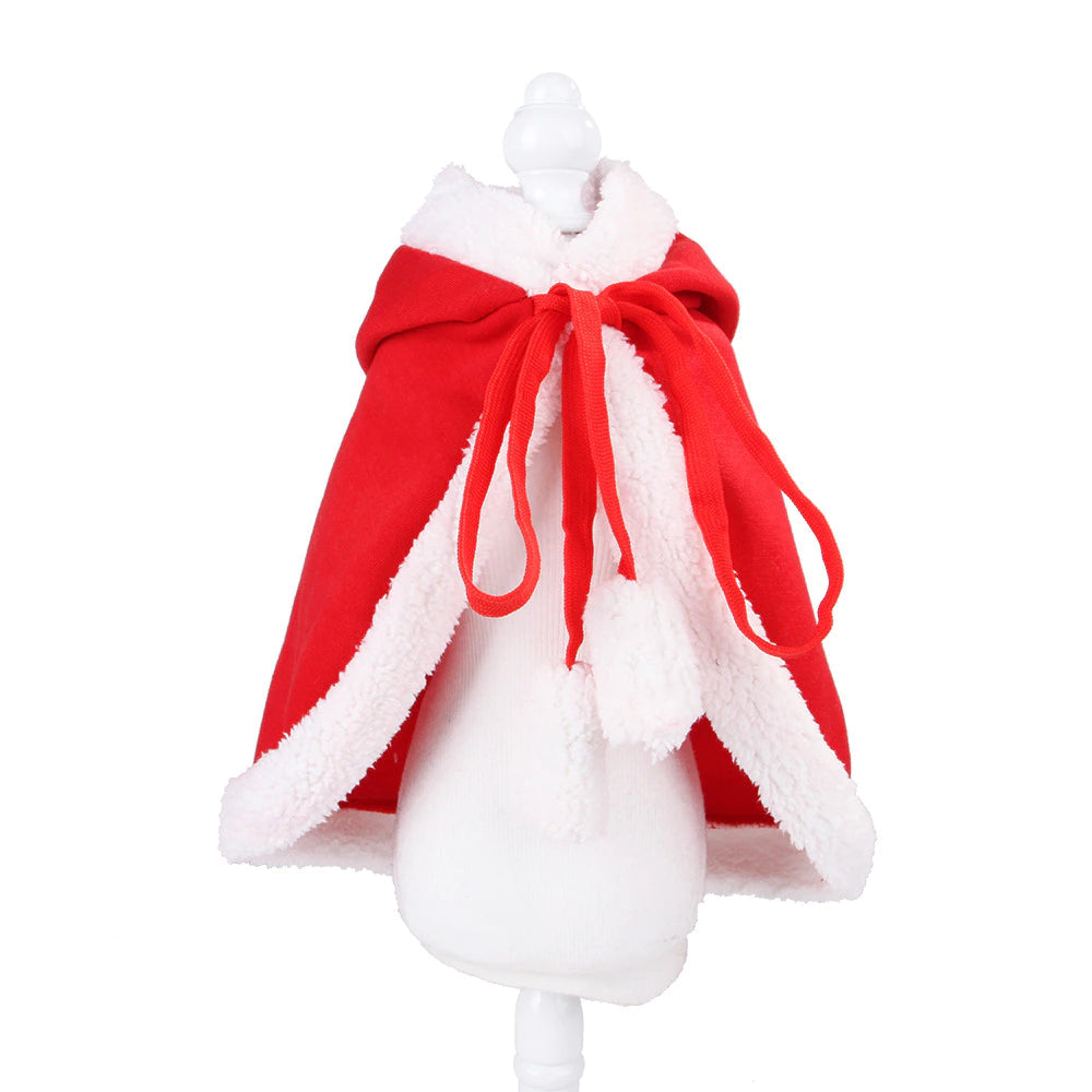 Cat Santa Cosplay Costume – Festive Christmas Outfit for Cats | Small, Medium & Large